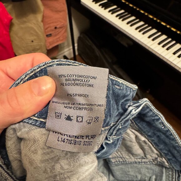 Silver Jeans McKenzie Flap | Ultra Low Rise Slim Bootcut | Size 28/34 | VGUC | - Picture 9 of 14